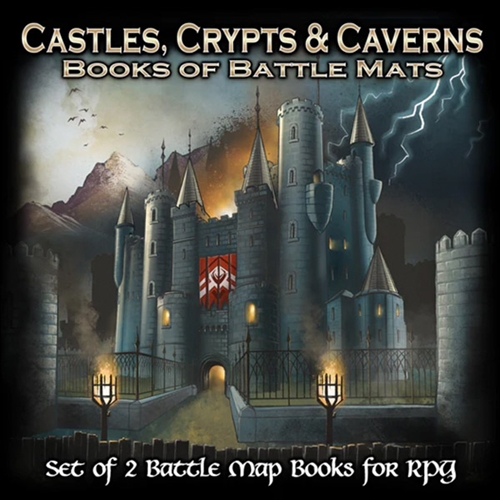 DnD - Castles Crypts and Caverns - Book of Battle Maps